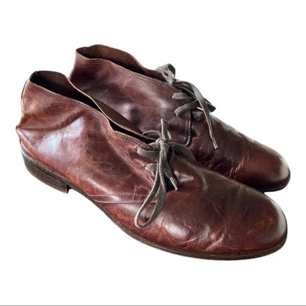 Billy Reid Indianola Boots - Brown Leather - Men’s Sz 10.5 - Picture 2 of 8